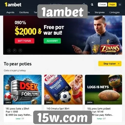 Promoções e bônus disponíveis no 1ambet